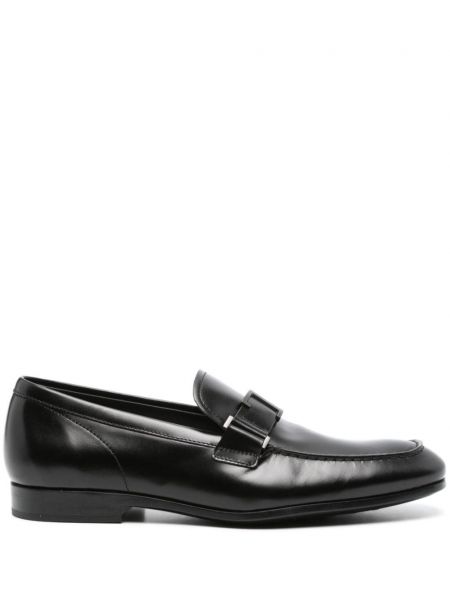 Læder loafers Tod's sort