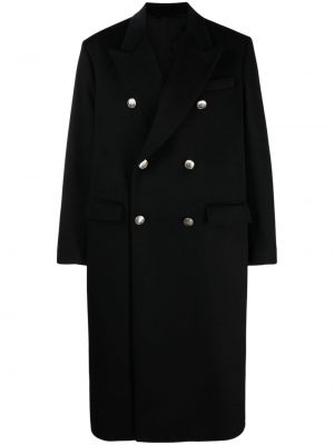 Кашмирено палто Prada черно