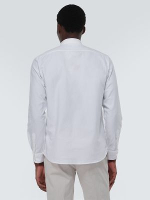 Medvilninė marškiniai Sunspel balta