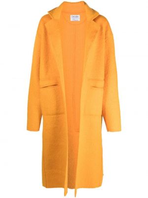 Kabát z alpaky Concepto oranžový
