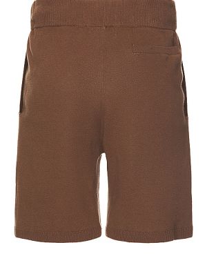 Pantalones cortos de punto Wao marrón