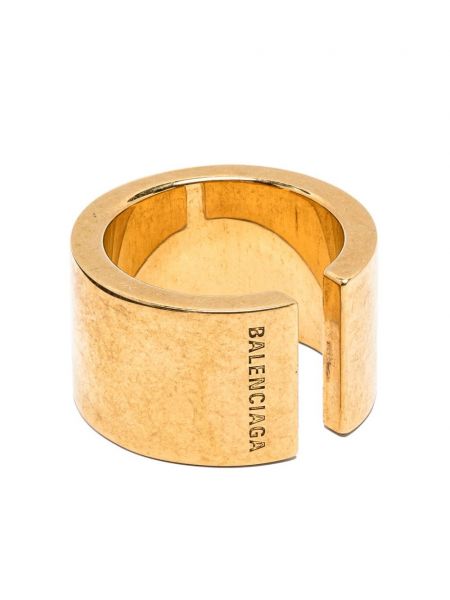 Chunky пръстен Balenciaga златисто