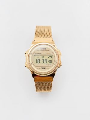 Цифровые часы Casio Pull&Bear золотой