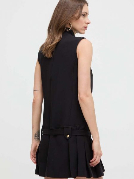 Mini šaty Versace Jeans Couture černé