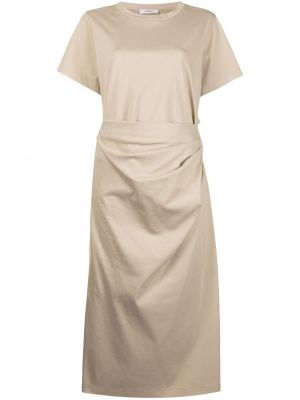 Drapované bavlněné šaty Goen.j