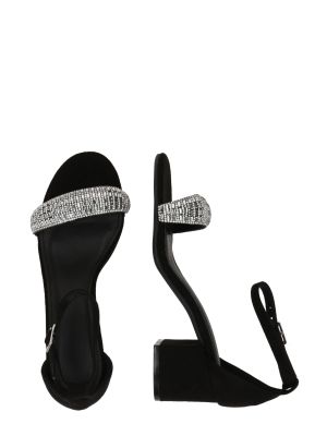 Priehľadné sandále Dorothy Perkins čierna
