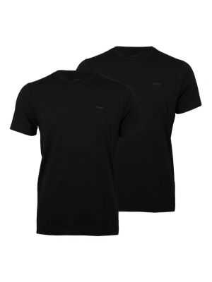 Einfarbige t-shirt mit rundem ausschnitt Joop! schwarz