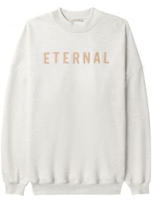 Sweatshirt aus baumwoll mit print Fear Of God beige