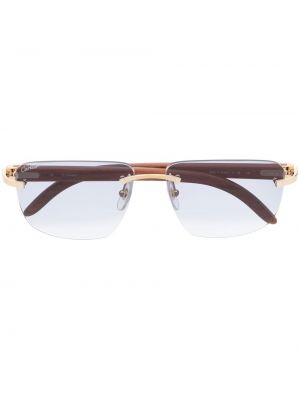 Glasögon Cartier Eyewear brun