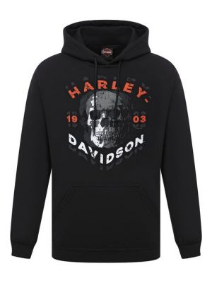 Худи Harley Davidson черное