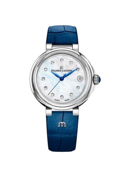 Синие часы Maurice Lacroix