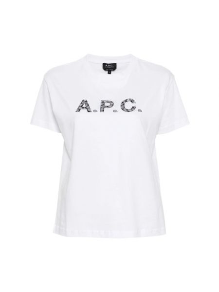 Koszulka elegancka A.p.c. biała