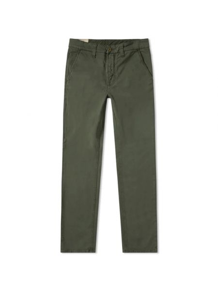 Сhinosy slim fit Nudie Jeans zielone