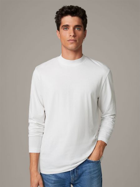 T-shirt manches longues Strellson blanc