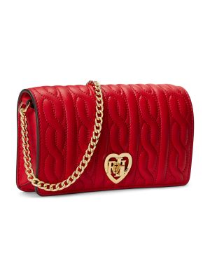 Чанта през рамо Lauren Ralph Lauren червено