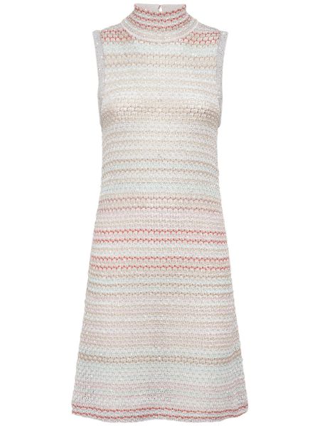 Mini örgü elbise Missoni