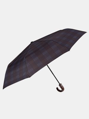 Paraguas con estampado Perletti gris