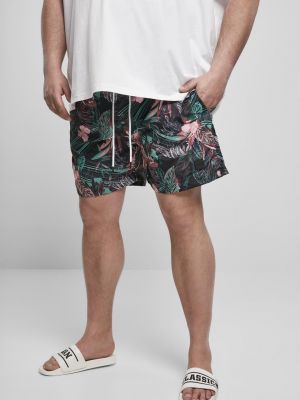 Pantaloni scurți cu model floral Uc Men gri