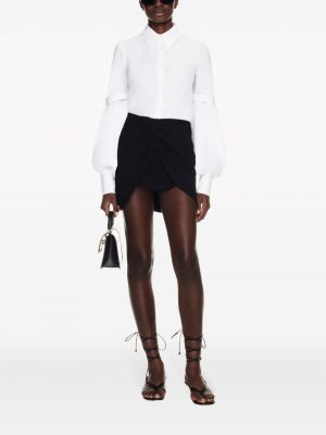 Vlněné mini sukně Off-white