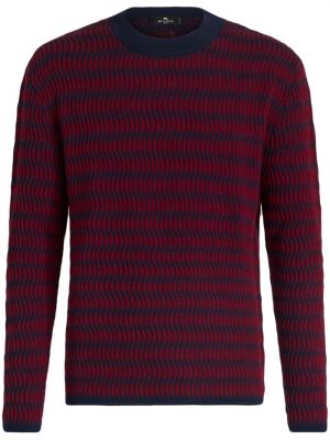 Sweter wełniany żakardowy Etro