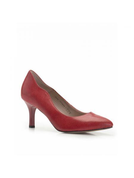 Туфли лодочки Belwest женские кожаные классические, 39 красный