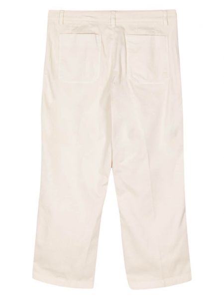Pantalon droit en coton Nº21 beige