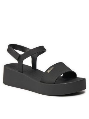 Sandále na platforme Melissa čierna
