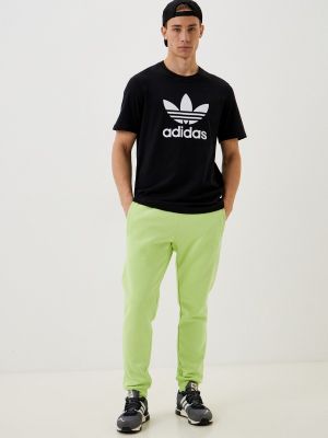 Спортивные штаны Adidas Originals зеленые