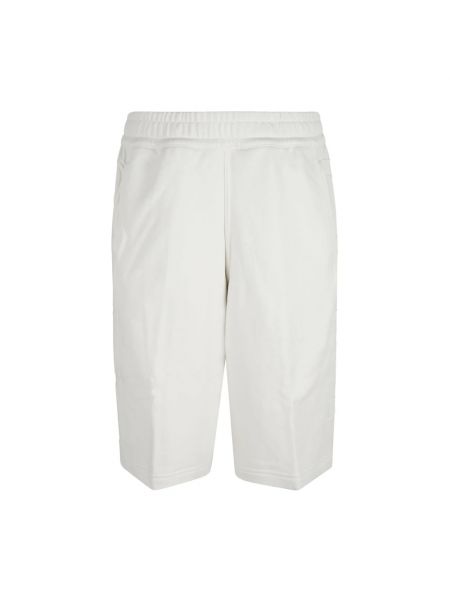 Shorts en coton Burberry blanc