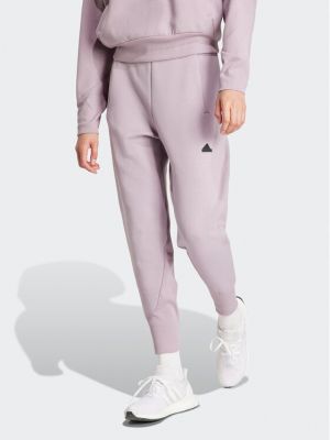 Спортивні штани Adidas фіолетові