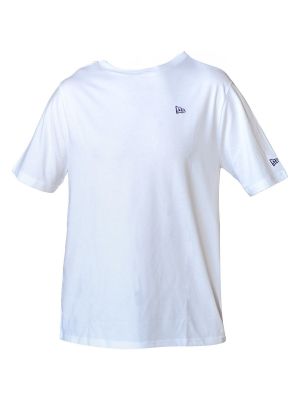 Tričko s krátkými rukávy New Era bílé