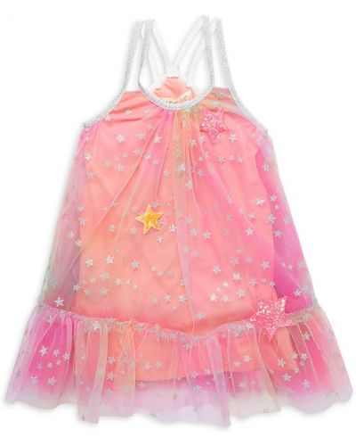 Платье сетчатое Baby Sara, розовое