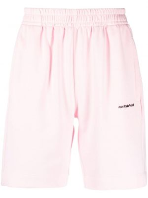 Pantaloncini di cotone Styland rosa