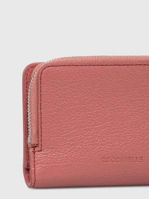 Usnjena denarnica Coccinelle rdeča