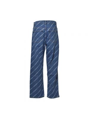 Jeansy relaxed fit Umbro niebieskie