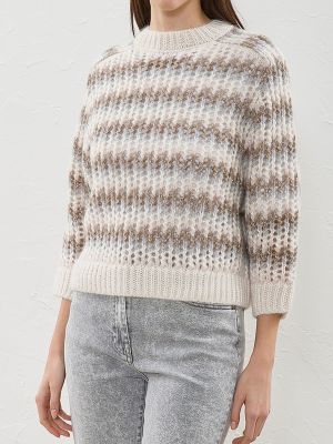 Пуловер Peserico серый