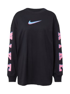 Nike Sportswear Tričko  nebesky modrá / eozín / čierna