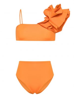 Bikini s volanima Maygel Coronel narančasta
