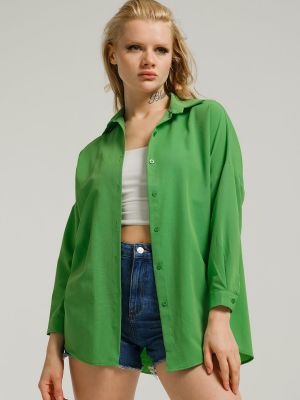 Marškiniai oversize Armonika žalia