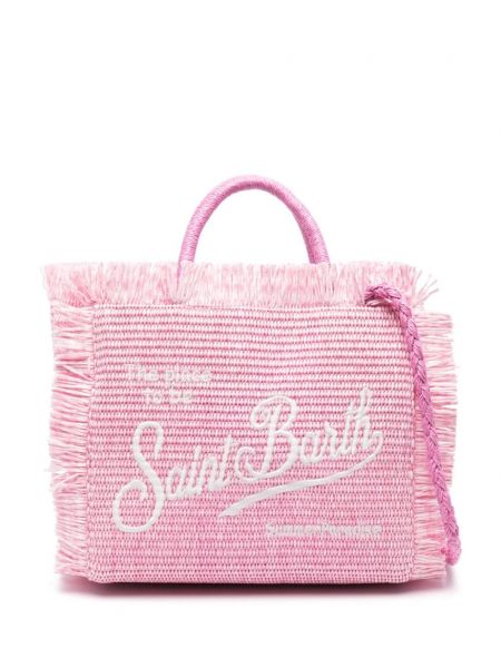 Shopper torbica Mc2 Saint Barth ružičasta