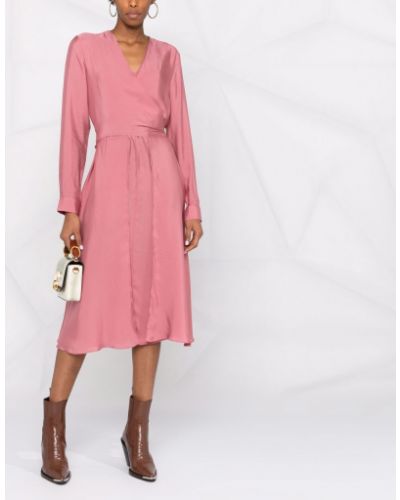 Vestido ajustado Armani Exchange rosa