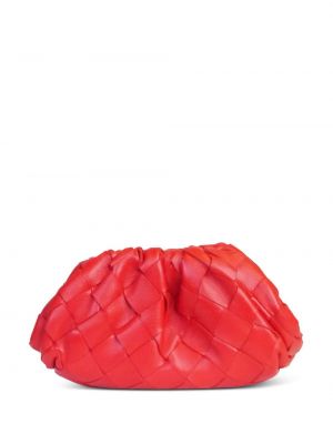 Listová kabelka Bottega Veneta Pre-owned červená