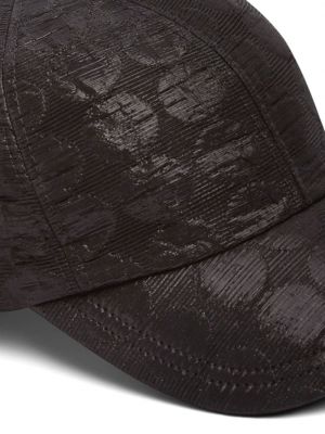 Žakárová puntíkatá kšiltovka Nina Ricci černá
