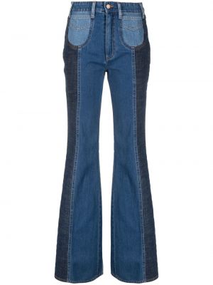 Straight jeans See By Chloe blå