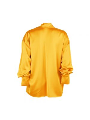 Bluzka z wiskozy Pennyblack żółta