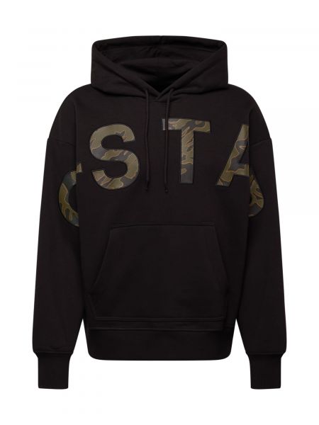 Sweatshirt med stjernemønster G-star sort