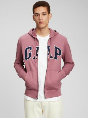 Bluza z kapturem Gap różowa