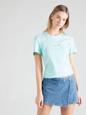 Džinsa krekls Calvin Klein Jeans balts