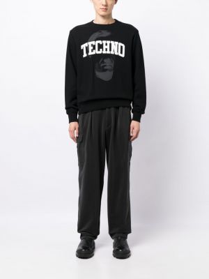Sweatshirt aus baumwoll mit print Undercover schwarz