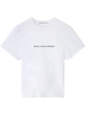 T-shirt con stampa con motivo a stelle Stella Mccartney bianco